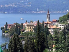 The view of Lake Como
