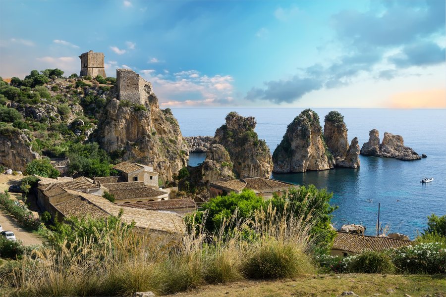 File:Tonnara di Scopello (Castellammare del Golfo) - Trapani, Sicily - Italy - (1).jpg