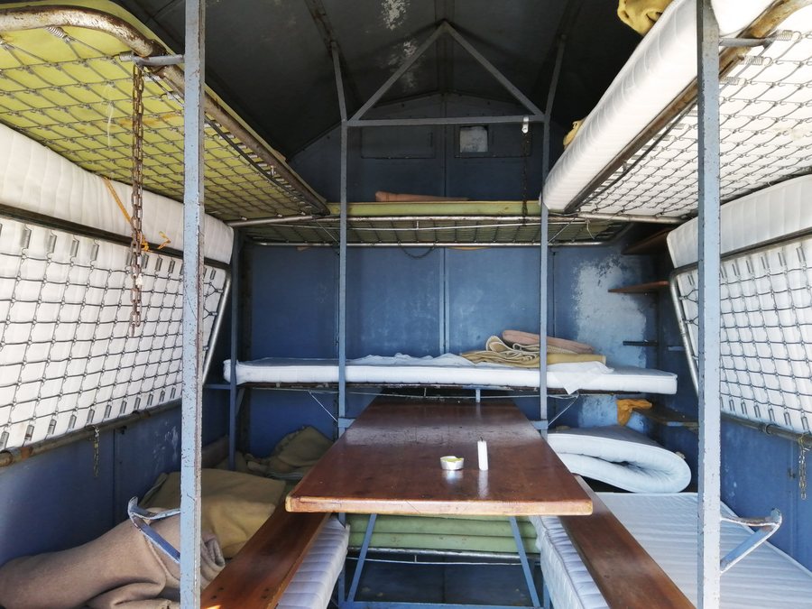 File:Inside view of Bivacco Greselin Paolo - Cimolais, Pordenone, Friuli-Venezia Giulia, Italy - 2022-10-02.jpg