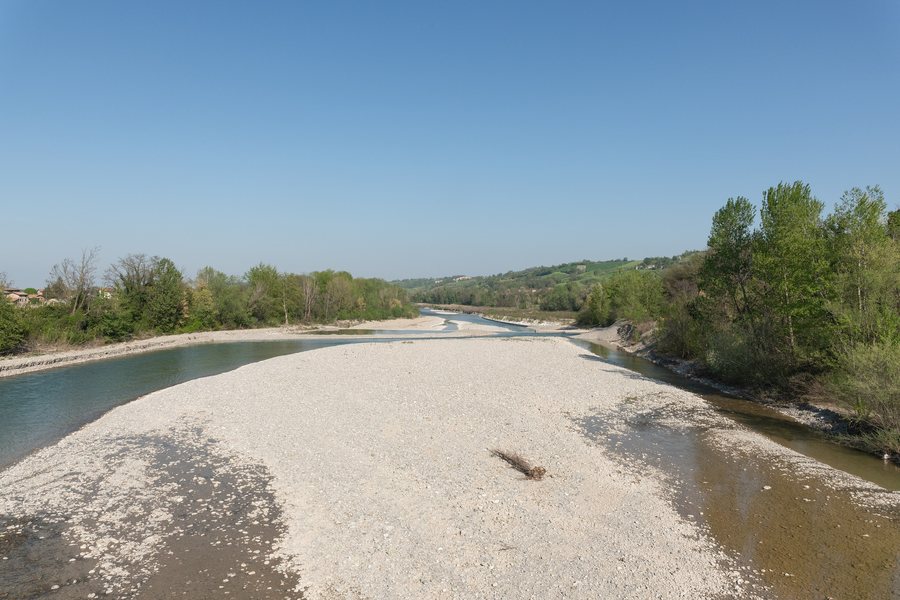 File:Fiume Panaro - Savignano sul Panaro, Modena, Italia - 8 Aprile 2026.jpg