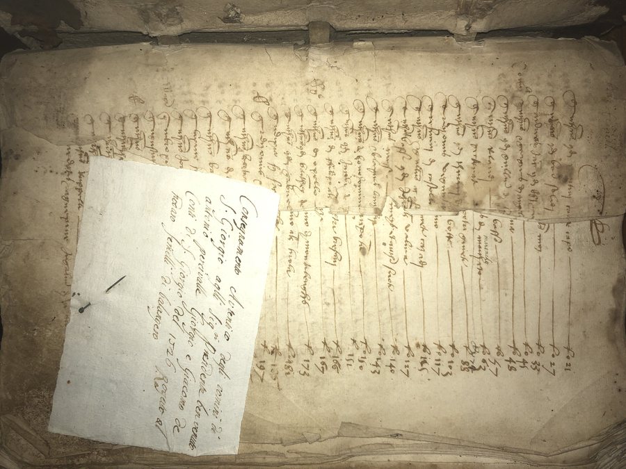 File:Consegnamenti di beni degli abitanti di San Giorgio Canavese a Benvenuto di San Giorgio di Biandrate, presidente del Senato di Monferrato, autore della celbre “Cronica”, ed ai suoi congiunti Anton.jpg